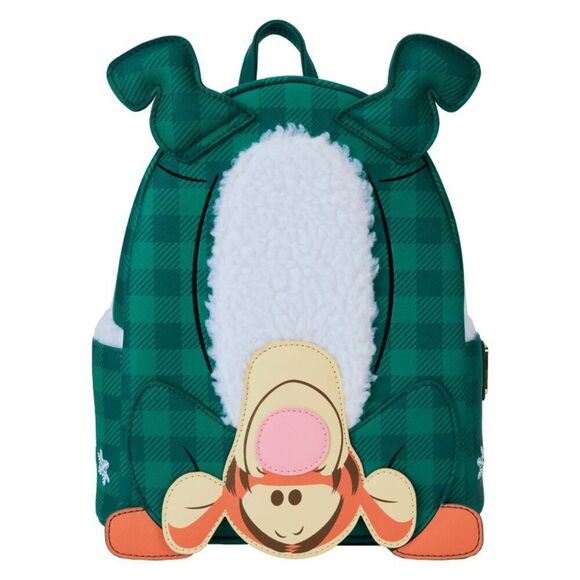 NWT loungefly Winnie The Pooh Tigger Winter Pajamas Mini Backpack - Picture 1 of 2